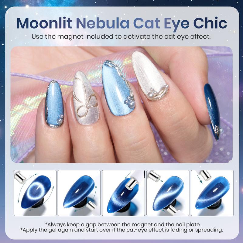 [Exclusive to Tts]Beetles Gel Nail Polish Set 20 Colors 8ML Nude Pink Green Blue Red Cat Eye Uv Gel Polish with Base Top Coat, All Season Manicure Tools for Beginners Nail Art Home Gift for Women