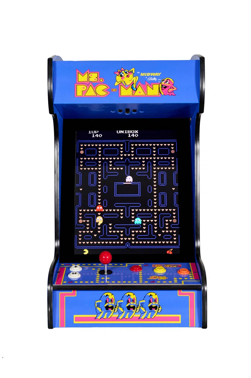 60 Classic Retro Games Tabletop Arcade Machine by  (Blue)