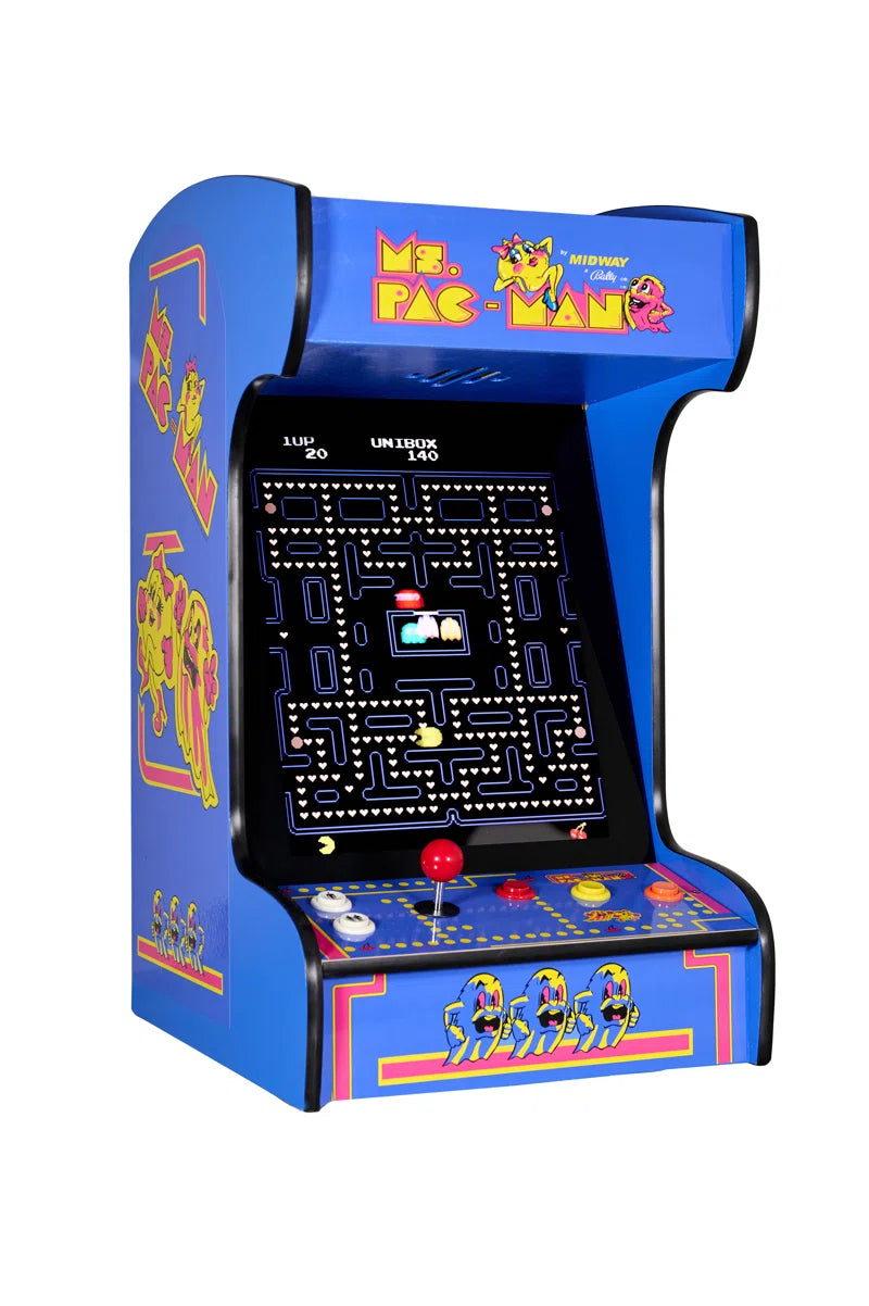 60 Classic Retro Games Tabletop Arcade Machine by  (Blue)