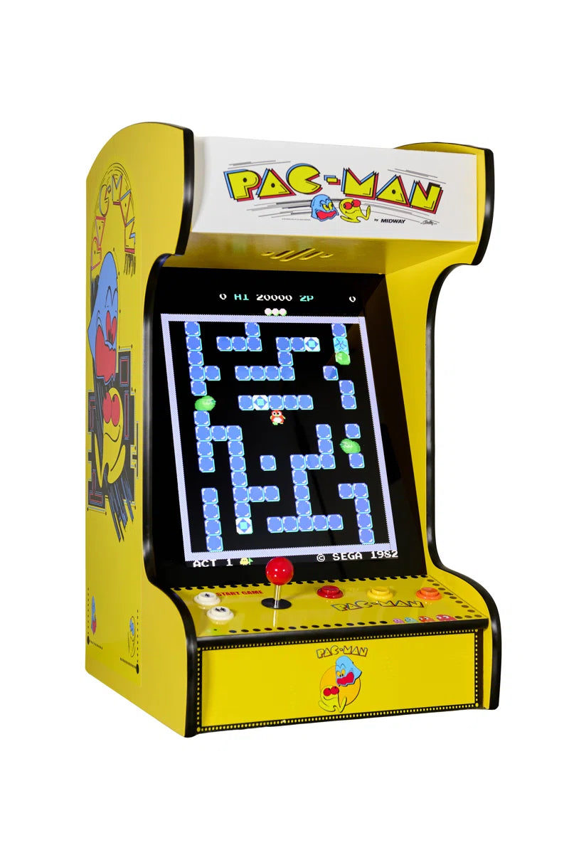 412 Classic Retro Games Tabletop Arcade Machine by  (Yellow)